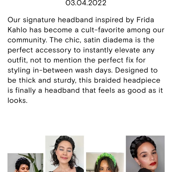 Ceremonia Frida Headband - Picture 2 of 3